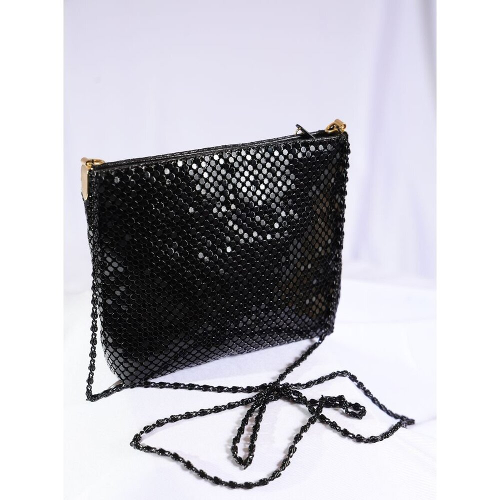 Crossbody Bag Black Mesh